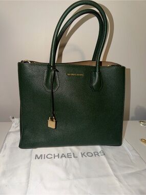 Michael Kors Mercer Pebbled Leather Tote Bag